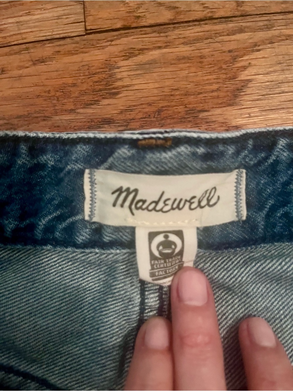 Women’s Madewell Curvy Super wide leg 27 - Picture 3 of 8